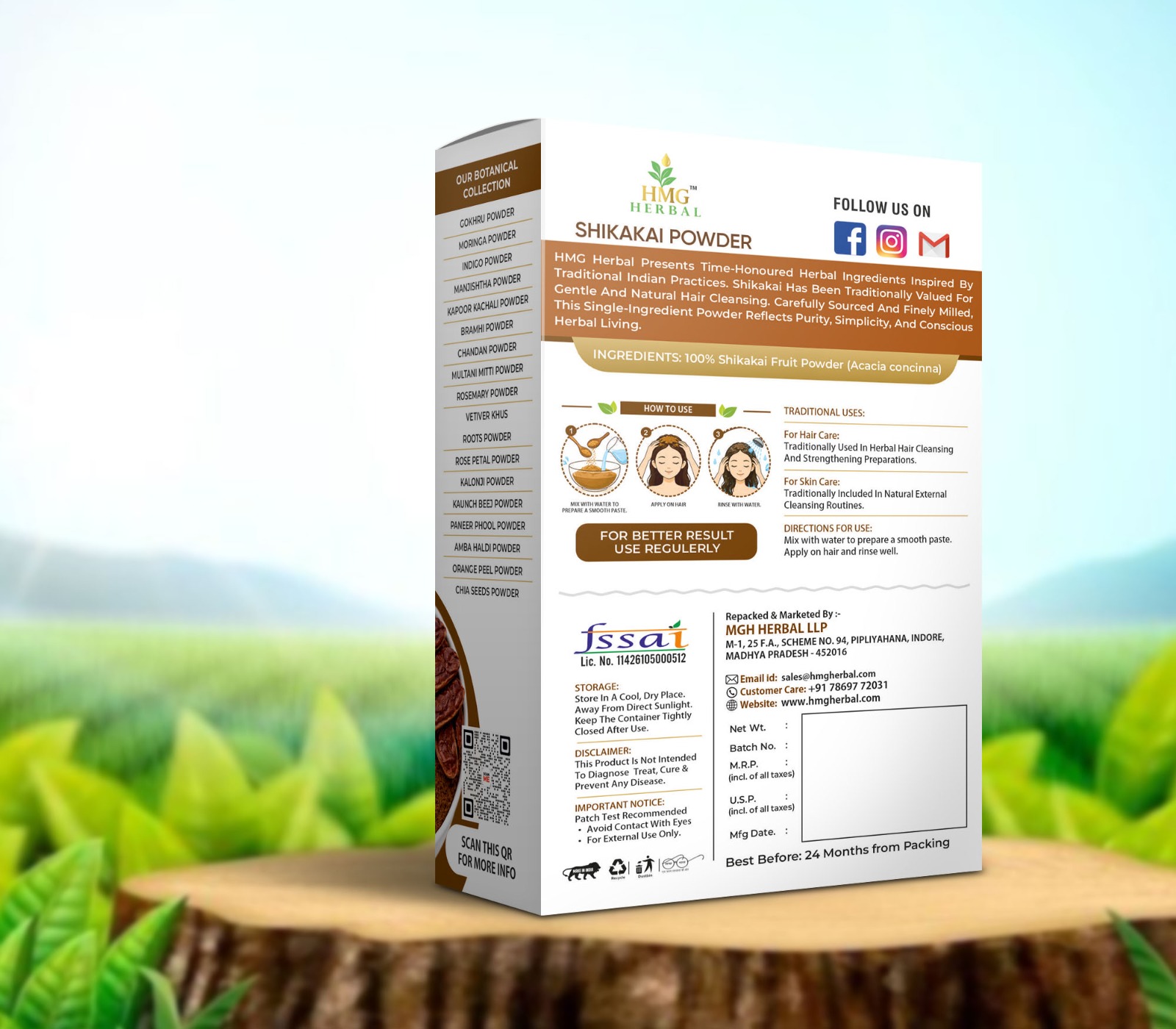 HMG HERBALUXE SHIKAKHAI POWDER - Image 2